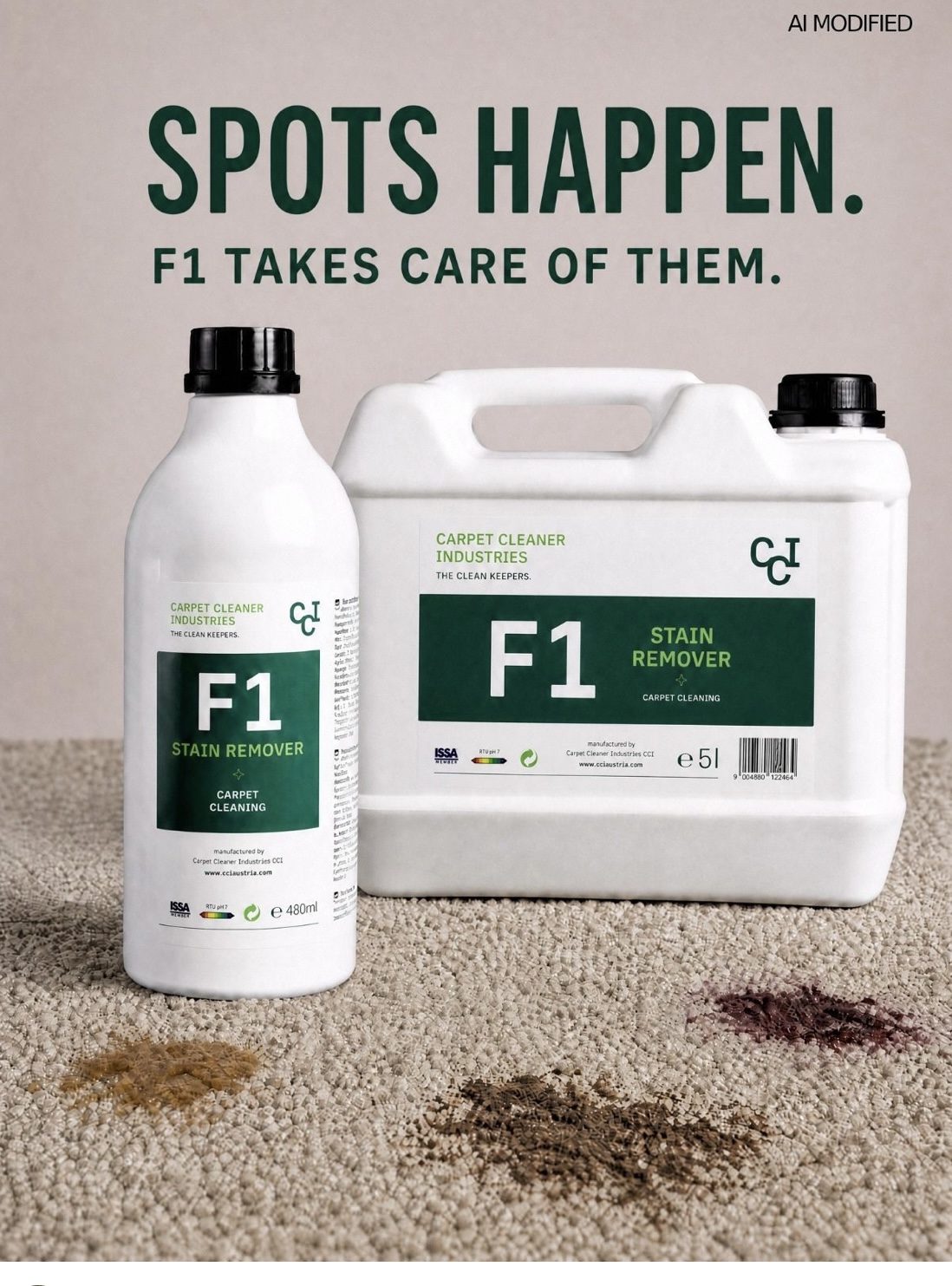 F1 stain remover